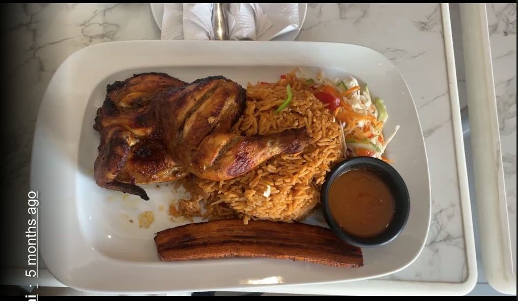 Jollof Rice & Grilled Chicken